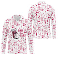 Swing Swear Drink Repeat Par Then Bar Flamingo Golf Shirt, Fun Men's Golf Polos, Polo Shirts For Men