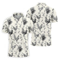 Chicken Rooster Golf Tops For Men, Gift For Chicken Lover, Fun Golf Shirts For Men, Polo Shirts For Men