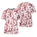 Sasquatch Golf Shirt, Mens Floral Shirt, Hawaiian Golf Shirts, Long Sleeve Polo