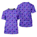 SK8R CAT Patterned Golf Polos, Fun Womens Golf Shirts, Ladies Sleeveless Golf Shirts, Ladies Golf Shirts