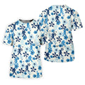 Bigfoot Golf Shirt, Mens Floral Shirt, Hawaiian Golf Shirts, Long Sleeve Polo