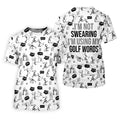 I'm Not Swearing I'm Using My Golf Words Funny Golf Shirt, Couple Golf Shirt, Matching Golf Shirt