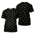 Pineapple Grenade Black Grey Women Golf Top, Cool Golf Gift, Ladies Golf Shirts, Golfing Apparel