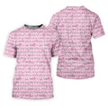 Breast Cancer Golf Shirt, Pink Golf Shirt Men, Fun Golf Shirts For Men, Cute Golf Shirt, Fun Golf Shirt