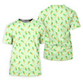 Pineapple Grenade Light Green Women Golf Top, Cool Golf Gift, Ladies Golf Shirts, Golfing Apparel