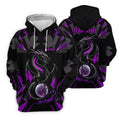 Black And Purple Dragon Golf Team Shirt, Mens Golf Polo Shirts, Cool Golf Gift, Golfing Apparel