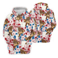 Bigfoot Hawaiian Shirts, Funny Hotdog Women Golf Top, Ladies Golf Shirts, Golfing Apparel