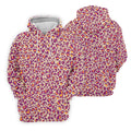 Pink Leopard Golf Tops For Men, Golf Gift For Men, Golf Shirts For Men, Golfing Apparel