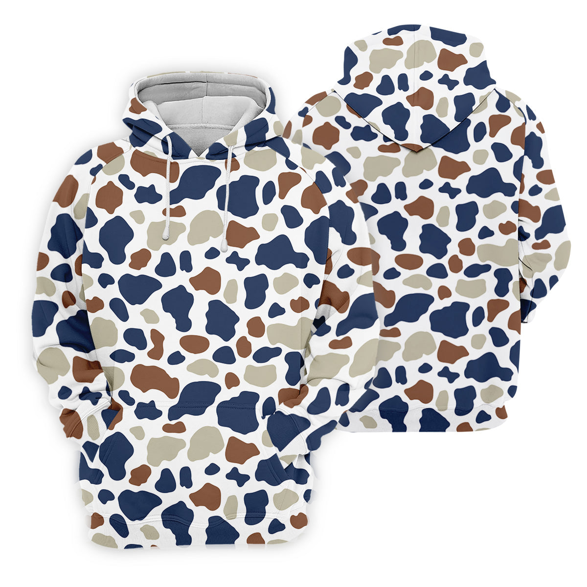 Cow Print Pattern Golf Polo Shirt, Fun Women's Golf Shirts, Ladies Golf Polos, Golfing Apparel