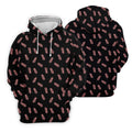 Pineapple Grenade Black And Pink Golf Tops For Men, Men Polo, Golf Gift For Men
