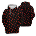 Pineapple Grenade Black And Red Women Golf Top, Cool Golf Gift, Ladies Golf Shirts