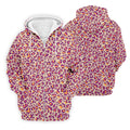 Pink Leopard Golf Tops For Men, Golf Gift For Men, Golf Shirts For Men, Golfing Apparel
