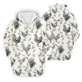Chicken Rooster Golf Tops For Men, Gift For Chicken Lover, Fun Golf Shirts For Men, Polo Shirts For Men