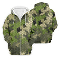 Camo Golf Shirt, Mens Golf Polo Shirts, Unique Gift For Golfer, Men Sweatshirt, Golfing Apparel