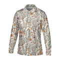 Foliage Floral Golf Tops For Men, Gifts For Golf Lovers, Polo Shirts For Men, Golfing Apparel