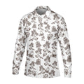 Adorable Sea Otter Tropical Golf Shirts, Cute Golf Outfit, Polo Shirts For Men, Golf Gift For Men