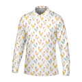 Chicken Rooster White Golf Tops For Men, Gift For Chicken Lover, Fun Golf Shirts For Men, Golfing Apparel