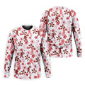 Sasquatch Golf Shirt, Mens Floral Shirt, Hawaiian Golf Shirts, Long Sleeve Polo