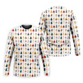 Whimsical Chicken Fun Golf Shirts For Men, Cute Golf Outfit, Polo Shirts For Men, Golfing Apparel
