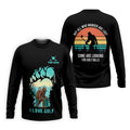 Not All Who Wander Are Lost Bigfoot Custom Golf Shirt, Polo Shirts For Men, Golfing Apparel
