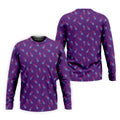 Pineapple Grenade Purple Golf Tops For Men, Men Polo, Golf Gift For Men, Golfing Apparel
