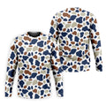 Cow Print Pattern Golf Polo Shirt, Fun Golf Shirts For Men, Polo Shirts For Men, Golfing Apparel