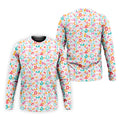 Leopard Pattern Golf Tops For Men, Mens Golf Polo Shirts, White Polo Shirt Mens, Golfing Apparel