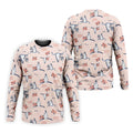 Boho Buffalo Skull Seamless Pattern Golf Tops For Men, Hawaiian Golf Shirts, Polo For Men