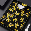 Banana Duck Hawaiian Golf Shirt, Fun Women's Golf Shirts, Ladies Golf Polos