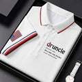 Druncle Like A Dad Only Drunker Father's Day Golf Shirt, Men's Funny Golf Shirts, Golf Gift For Dad