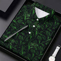Dinosaurs In The Forest Deep Forest Green Hawaiian Golf Shirt, Women's Polo Shirt