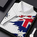 It Takes A Lot Of Ball To Golf The Way I Do Australia Flag Print Ladies Golf Tops, Golf Shirt For Women