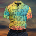 Funny Penis Doodle Color Block Golf Polo Shirt, Men's Golf Polo, Printed Golf Shirts