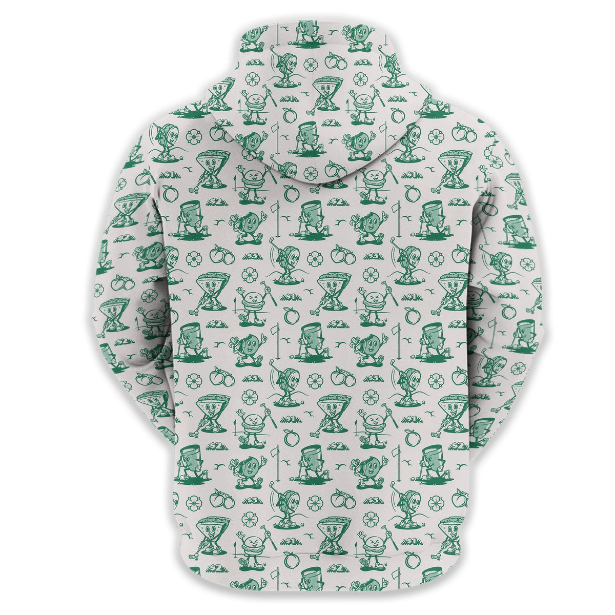 Breakfast Balls Men's Golf Polo Shirt, Golfing Apparel, Gift For Golfers