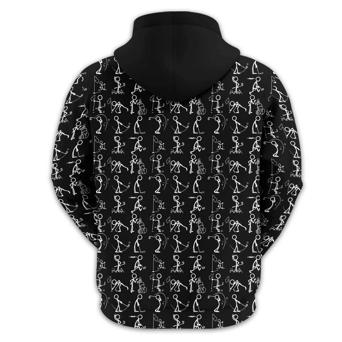 Black Golf Polo Shirt, Funny Golf Shirt, Gift For Golfers