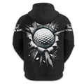Personalized Black Golf Polo Shirt, Golf Shirt, Gift For Golfers