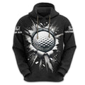Personalized Black Golf Polo Shirt, Golf Shirt, Gift For Golfers