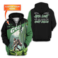 Not All Who Wander Are Lost Bigfoot Custom Golf Shirt, Funny Golf Shirt, Gift For Golfer