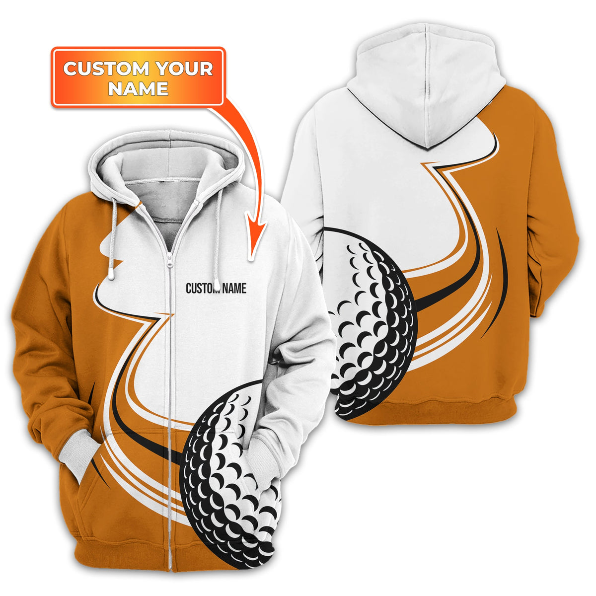 Personalized Golf Polo Shirt, Golf Shirt For Men, Gift For Golfers