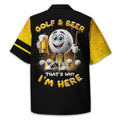 Golf And Beer Personalized Golf Polo Shirt, Golf Shirt, Gift For Golfers