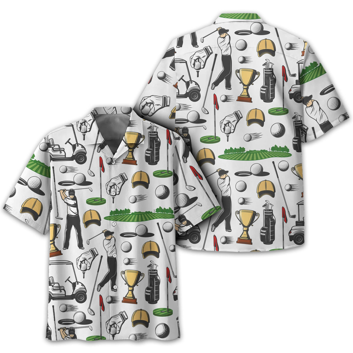 Equipment Men's Golf Polo Shirt, Funny Golf Shirt, Gift For Golfers