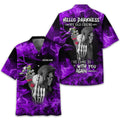 Hello Darkness My Old Friend Personalized Golf Polo Shirt, Golf Shirt For Men, Gift For Golfers