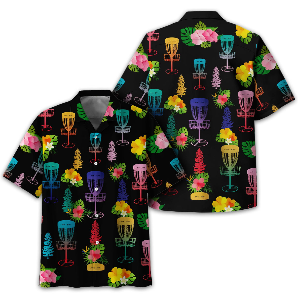 Disc Golf Custom Golf Polo Shirt, Gift For Golfers, Golf Gift For Men
