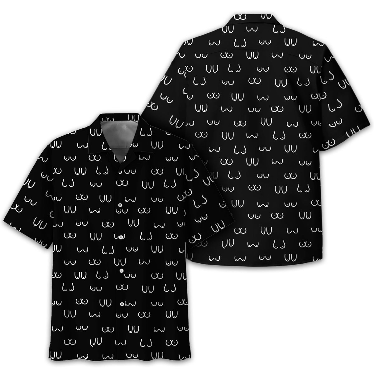 Funny Pattern Men Golf Polo Shirt, Gift For Golfers, Golf Gift For Men