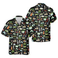 Born To Play Golf Let's Par Tee Black Golf Shirt, Men's Funny Golf Shirts, Golf Shirts For Men, Polo For Men