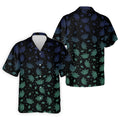 Celestial Moth Hawaiian Golf Shirt, Retro Golf Shirt, Halloween Golf Shirt, Polo Shirts For Men