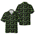Three Leaf Clover Golf And Beer St Patrick's Day Black Golf Shirt, Fun Golf Shirts For Men, Polo Shirts For Men