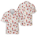 Ho Ho Ho Santa Golf Tops For Men, Christmas Golf Shirt, Fun Golf Shirts For Men, Polo Shirts For Men