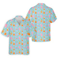 Tropical Cocktail Drinks Pattern Golf Shirt, Mens Golf Shirts, Golf Apparel For Men