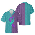Suicide Prevention Ribbon Feather Birds Golf Polo Shirt, Mens Golf Polo, Mens Golf Apparel